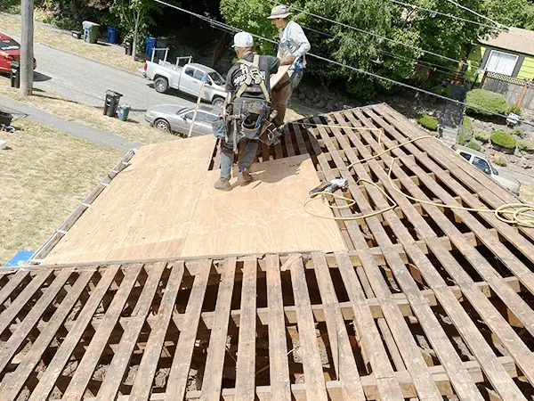 roof to be replaced