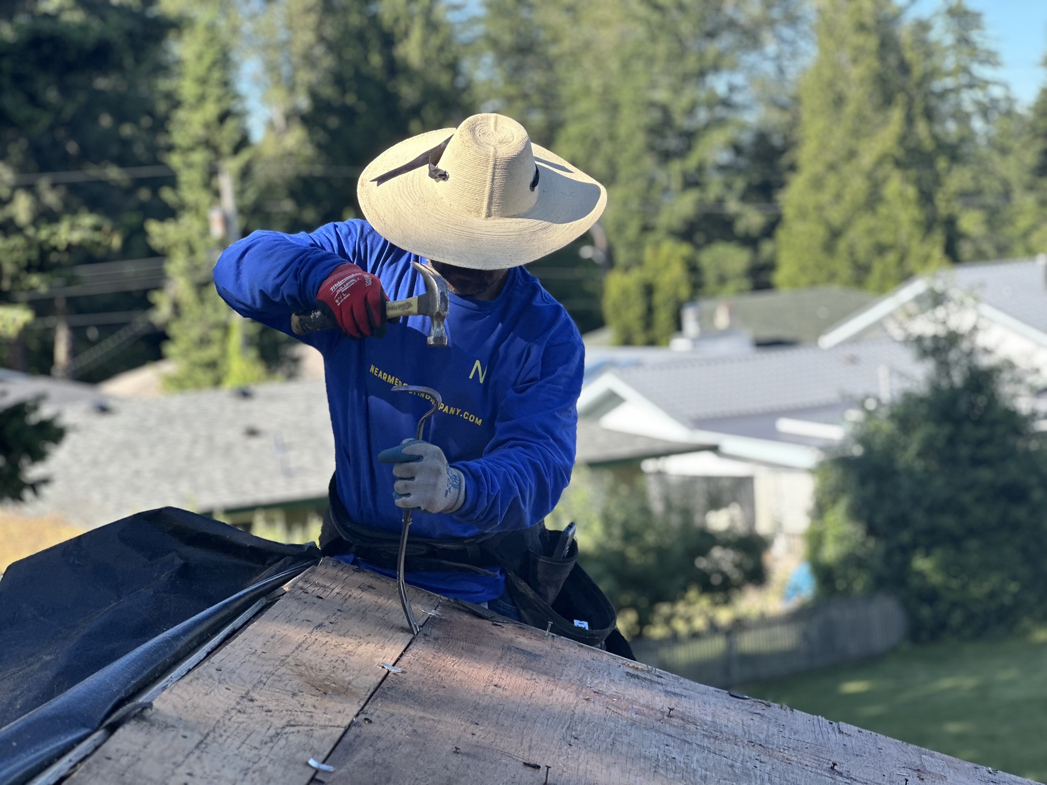 Emergency roof repair